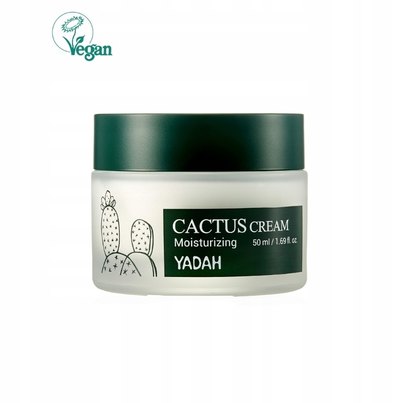 Denní hydratační krém na obličej Yadah Cactus 50 ml