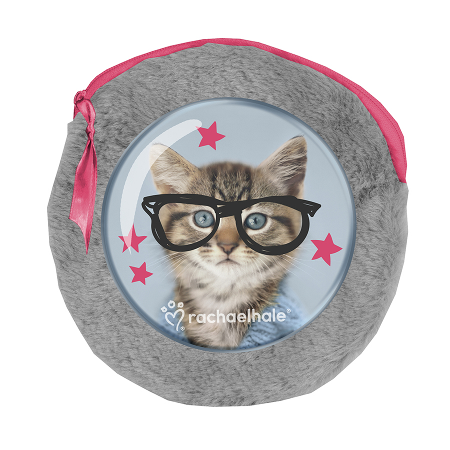 

Kot Kotek Saszetka pluszowa okrągła +2 notesy Paso