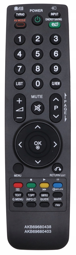 

Pilot Do Tv Telewizora Lg AKB69680438