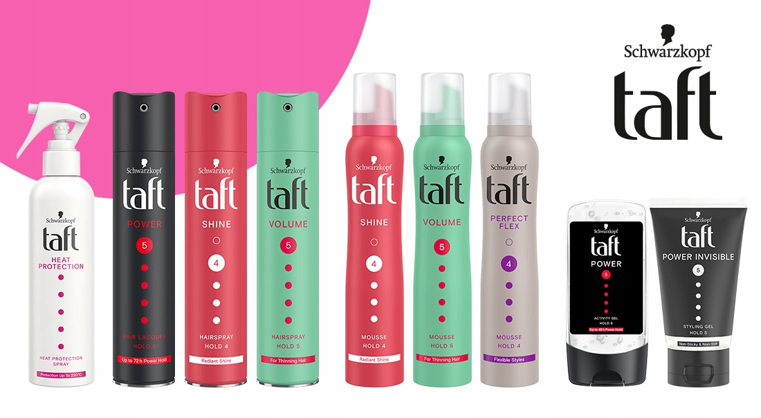 Taft Ultra Lakier do Włosów 250ml Marka Taft