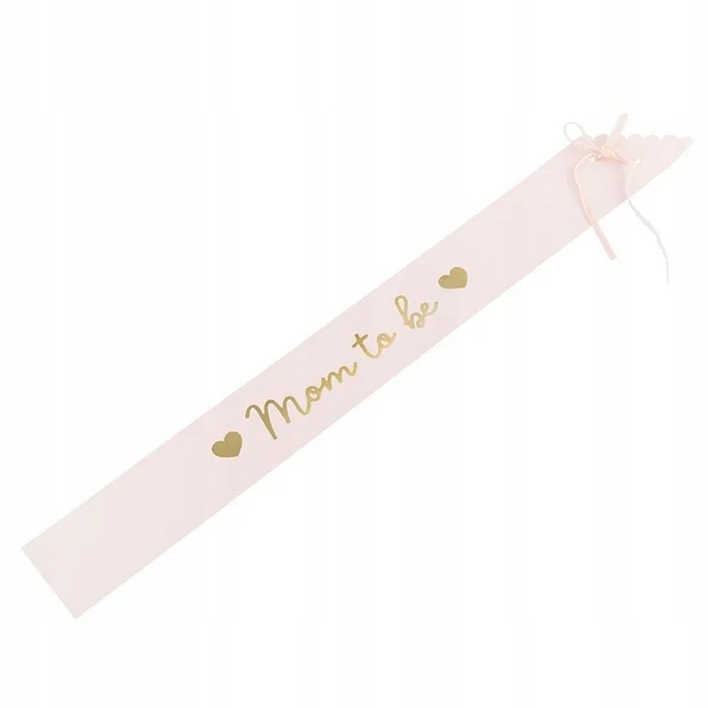 SZARFA dla Mamy Baby Shower Mom to Be Różowa