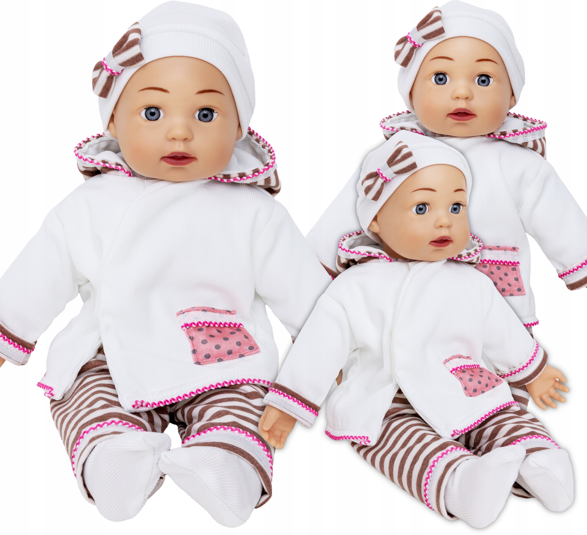 Interaktywna Lalka Bobas Niemowlak Mówi Śpiewa po Polsku