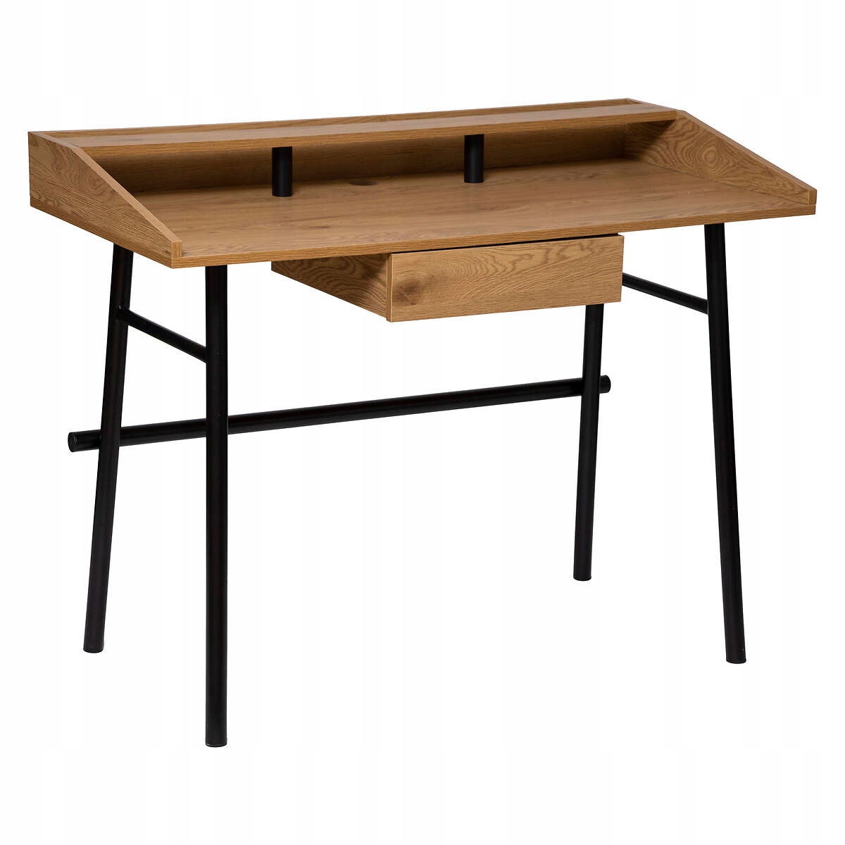 Moderný loftový stôl so zásuvkou Loft do kancelárie, Mdf, Konzola