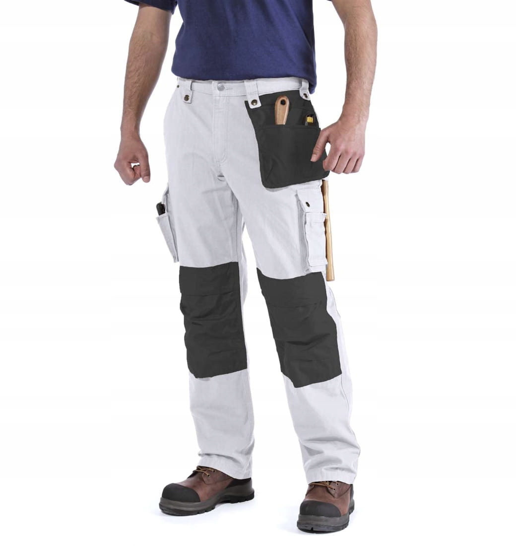 Spodnie Carhartt Multi Pocket Ripstop Pant White 11216344739 - Allegro.pl