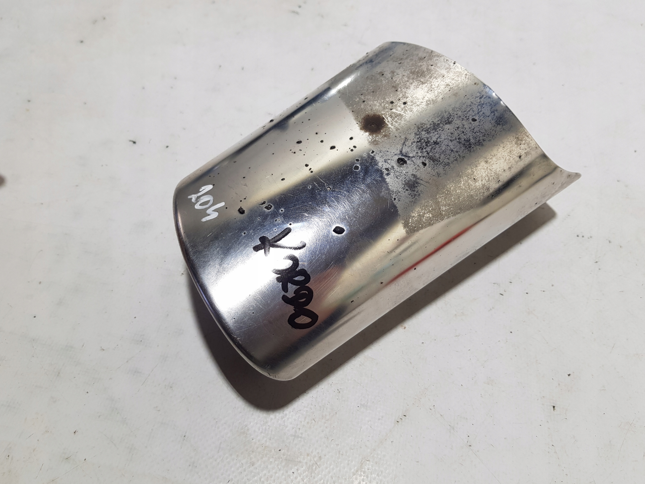 TERMINALE dello scarico MERCEDES W204 sinistra
