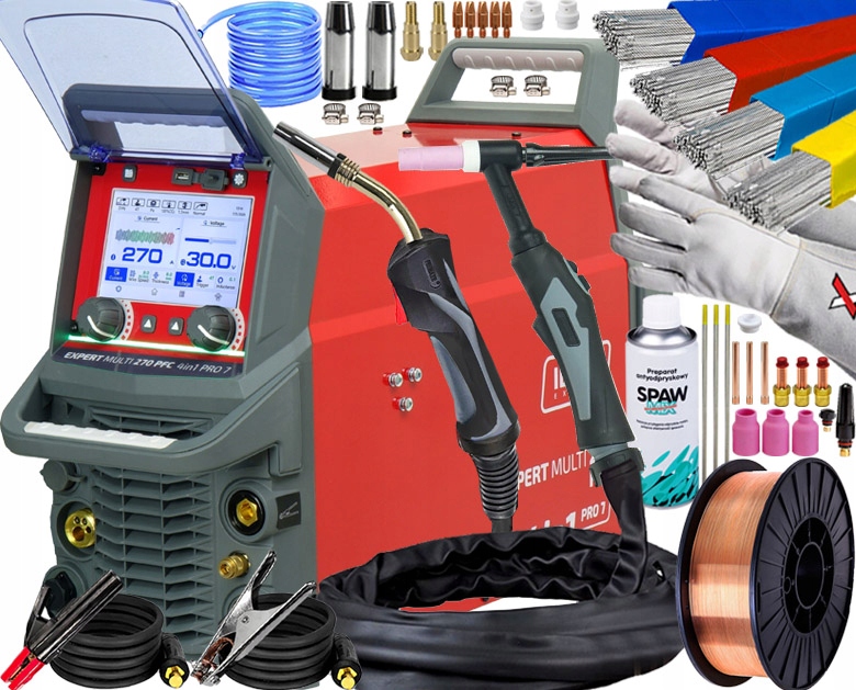 Invertorová Svářečka Migomat Ideal Expert Multi 270 Pfc 4v1 Pro7 Synergie