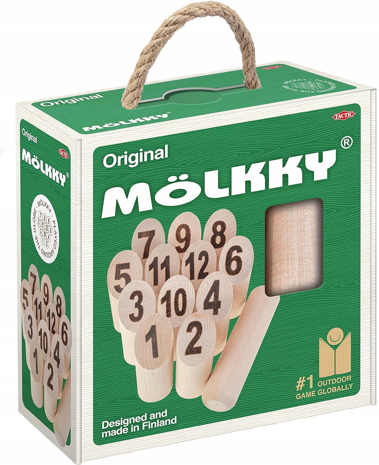 MOLKKY W KARTONIKU Z RĄCZKĄ [GRA]