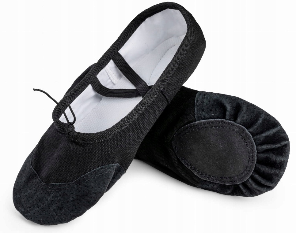 BALETKI BALERINKI BAWEŁNIANE DO TAŃCA NA RYTMIKE, GIMNASTYKA BALET 34