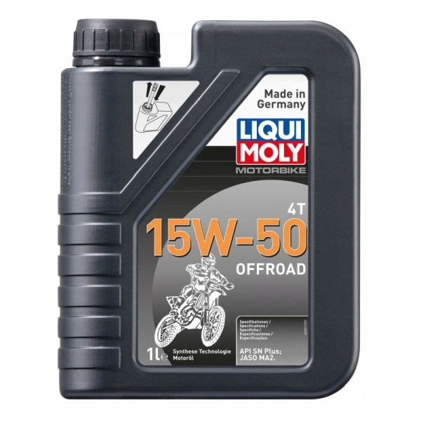 Liqui Moly Olej 15W50 4L 4T Offroad Motocykle