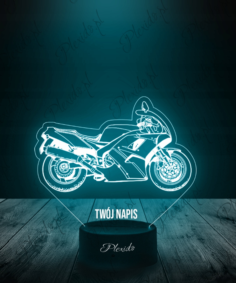 Lampka Nocna Motor Yamaha Ścigacz Twój Napis Imię Grawer Prezent 3D LED EAN (GTIN) 5905342877615