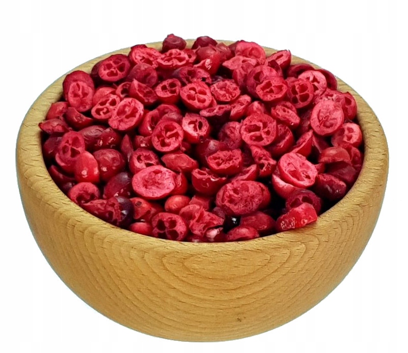 Levně Brusinky Lyofilizované Plátky 1KG Brusinky 1000 g