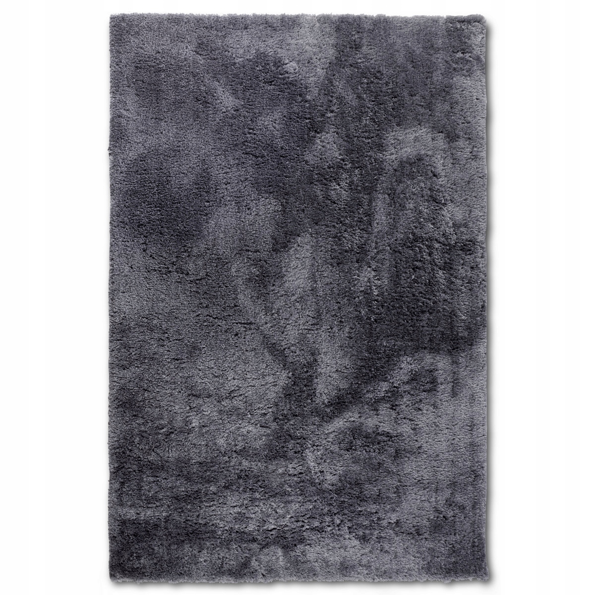 Koberec plyšový do obývacího pokoje 200x290 cm Olaf, grafitový, měkké štětiny