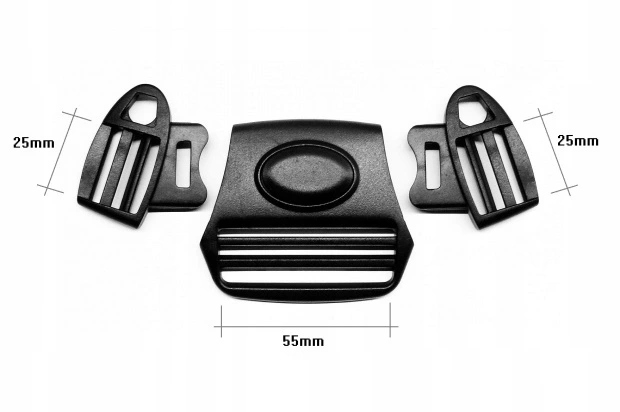 Klamra PIĘCIOPUNKTOWA ZAPIĘCIE PLASTIKOWE 5 WAY w2 Kod producenta K-5P-W2