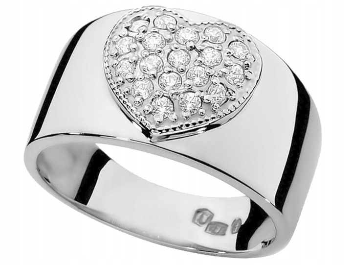 

Pierścionek Z Białego Złota Z Brylantami 0,26ct