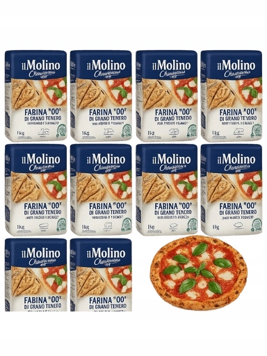 Levně 2x Farina mouka 00 di Grano Tenero pro pizzu a focacce 10x1 kg