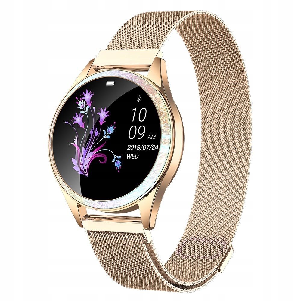 

Zegarek Damski Smartwatch Sms Kroki Trening Puls