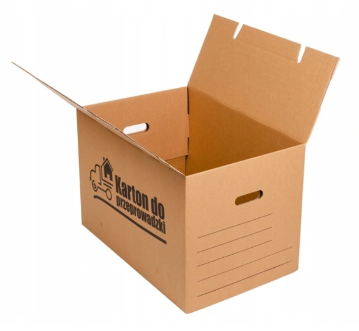 MEGA MOCNE KARTONY PRZEPROWADZKOWE DO 50 KG MEGA! Liczba warstw 3