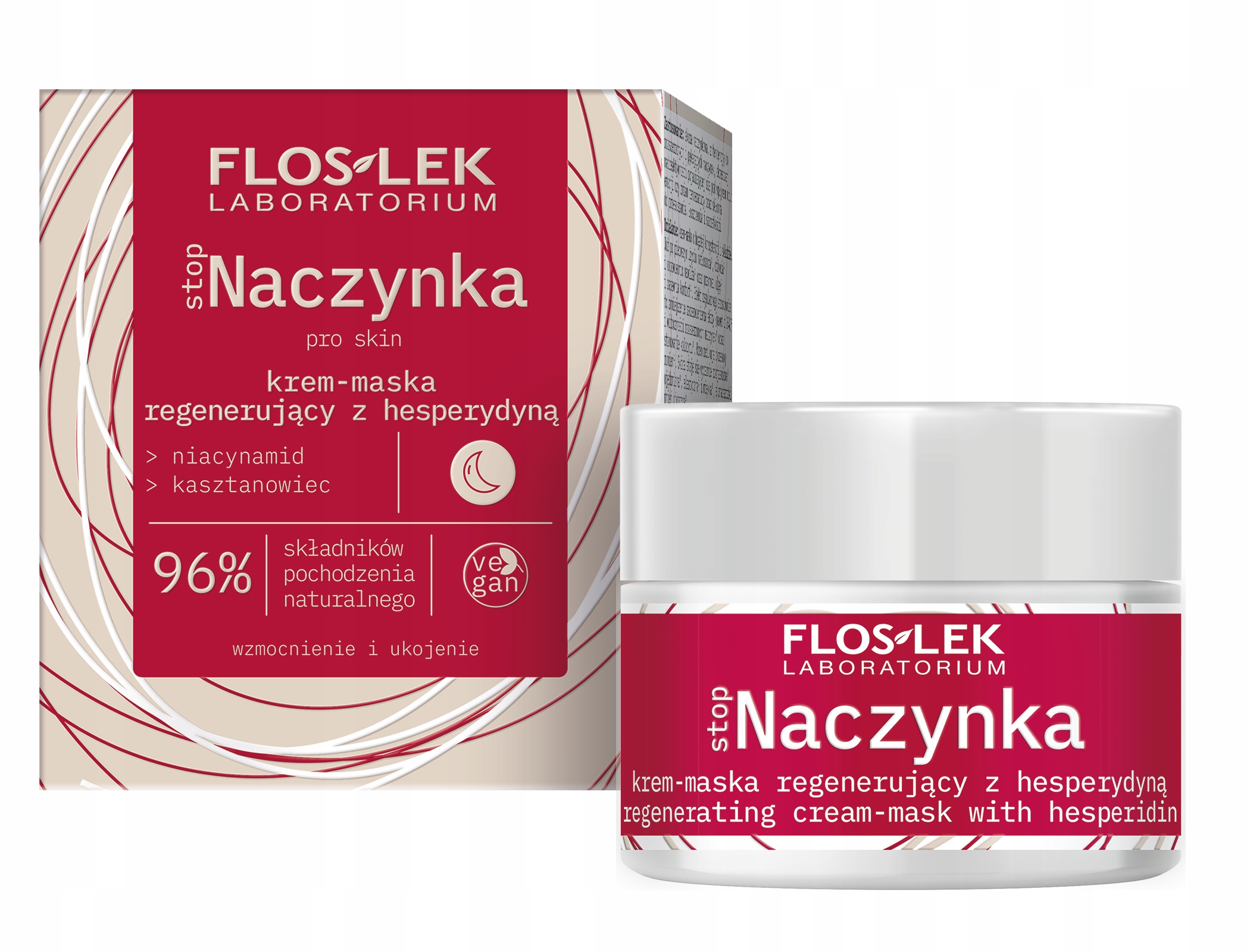 

stopNACZYNKA Krem-maska regenerujący z hesperydyną
