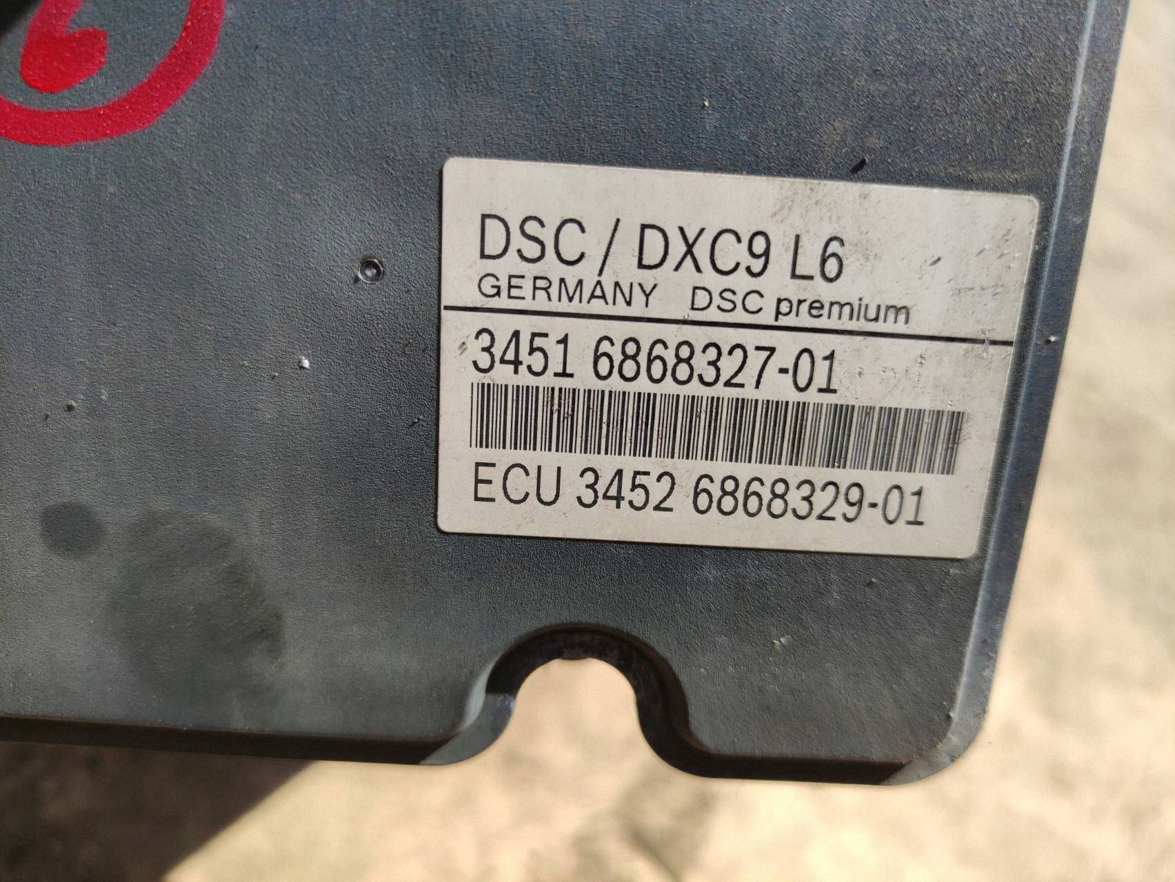 насос ABS DXC9 BMW 7 F01 F02 F03 F04 6868329 100% исправная