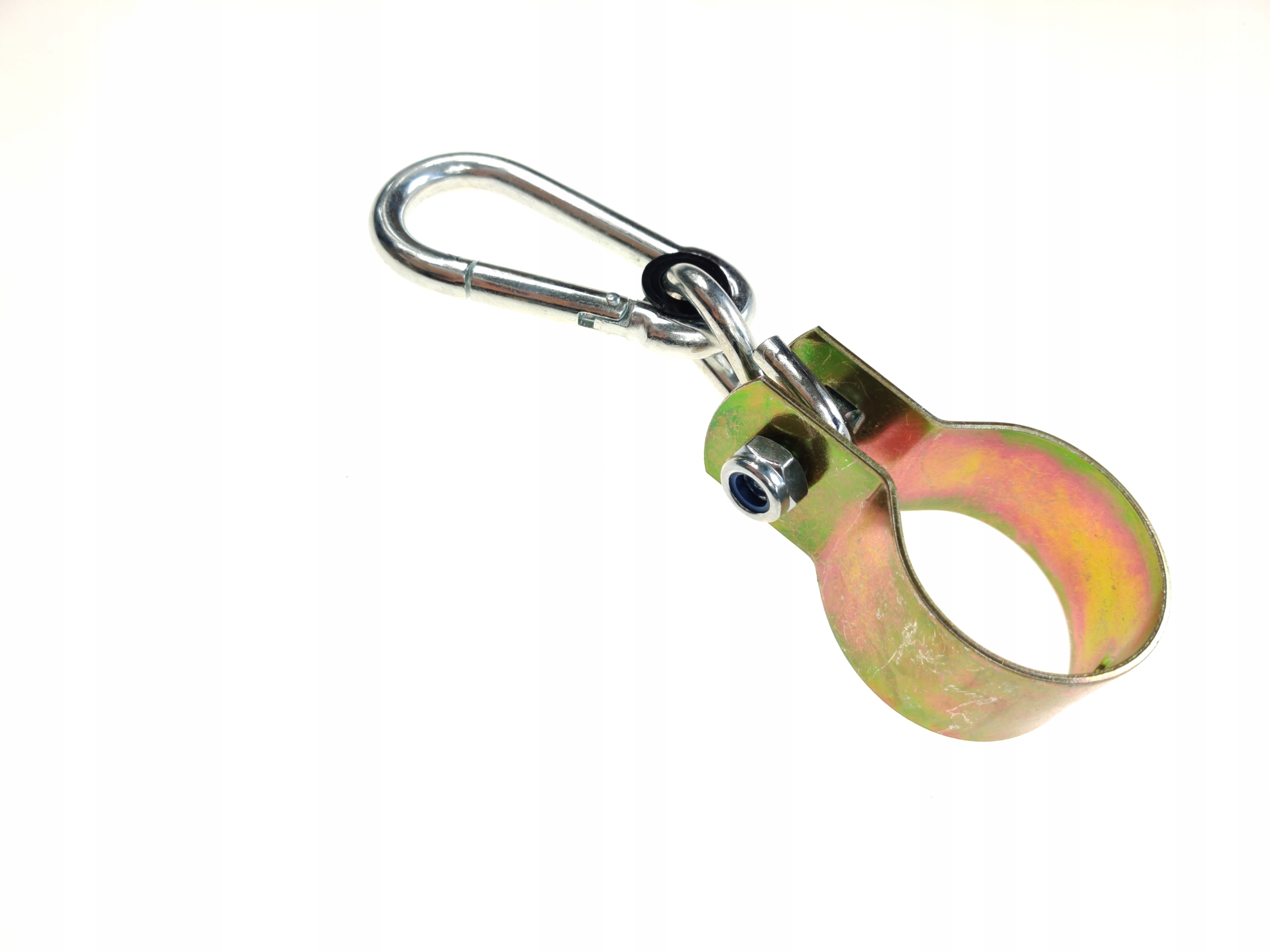 Mocowanie huśtawki z obejmą fi 80 mm