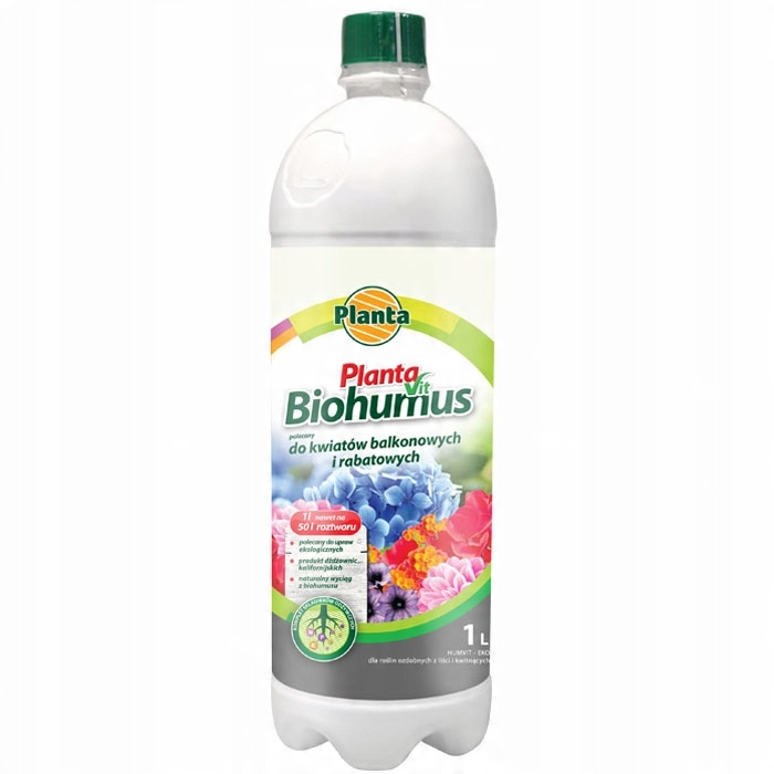 

Nawóz Płynny Biohumus Kwiaty Balkonowe Rabatowe 1L