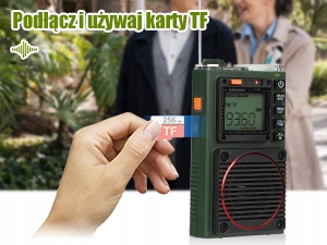 Radio Multiband Retekess TR111 - FM/AM/SW/VHF/WB, Bluetooth, Telecomando APP, Torcia SOS - Foto 8