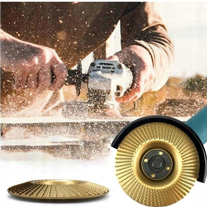 Tarcza do Rzeźbienia szlifowania w Drewnie Strugania Tarnik Ściernica 100mm Średnica tarczy 100mm