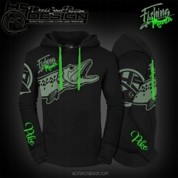 Mikina Pike Fishing Mania – Hotspot Design – velikost M