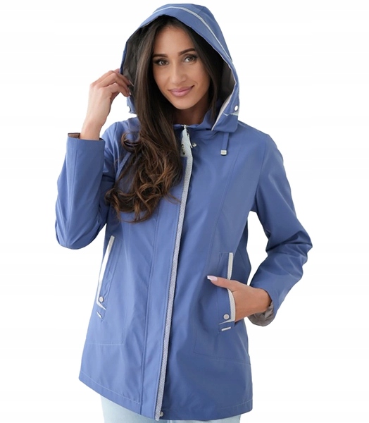 Stylová dámská bunda Carla – lehká větrovka 52