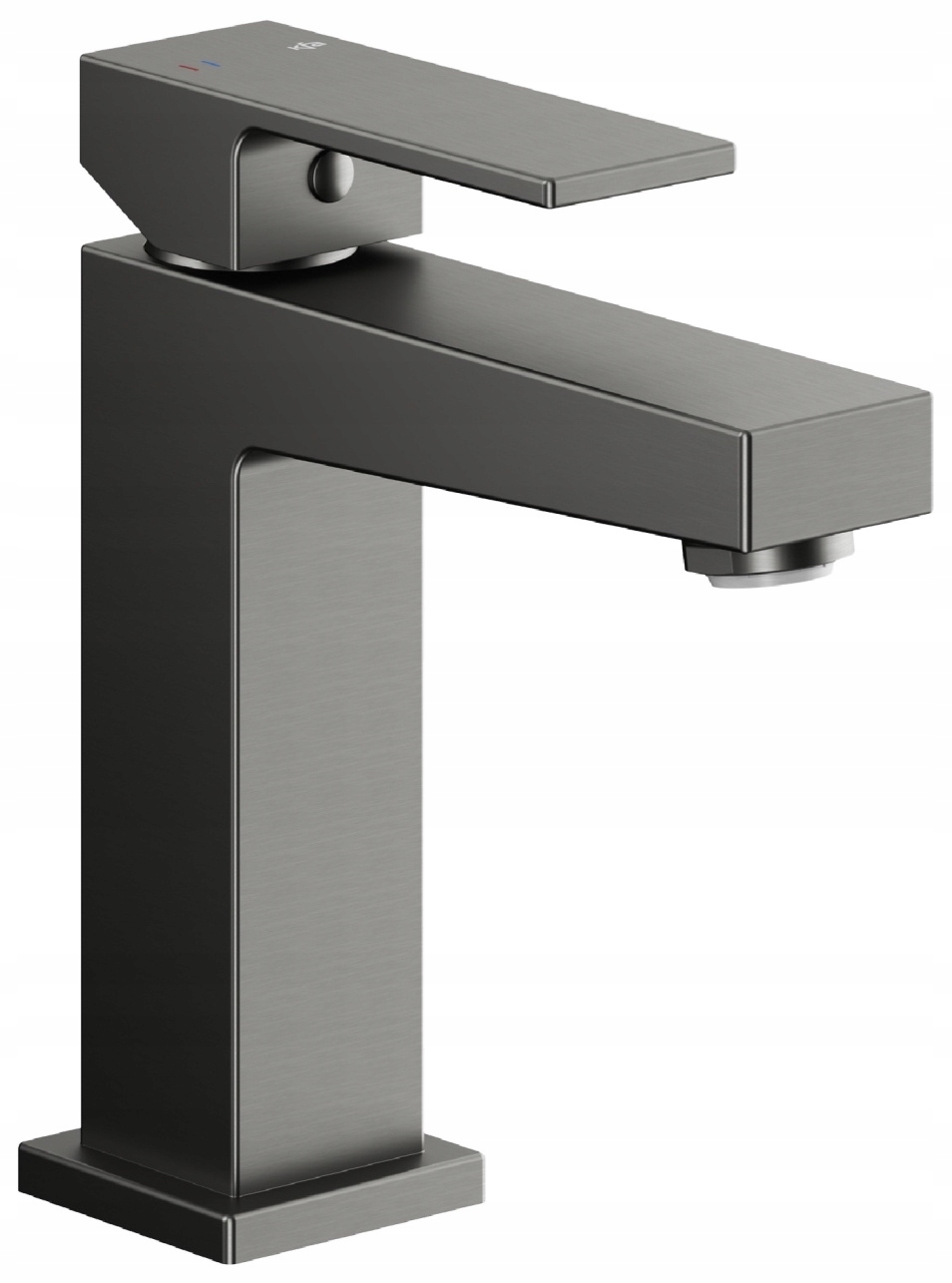 Kfa Stojanková Umývadlová Batéria Logon, Gun Metal Grey Pvd Click Clack