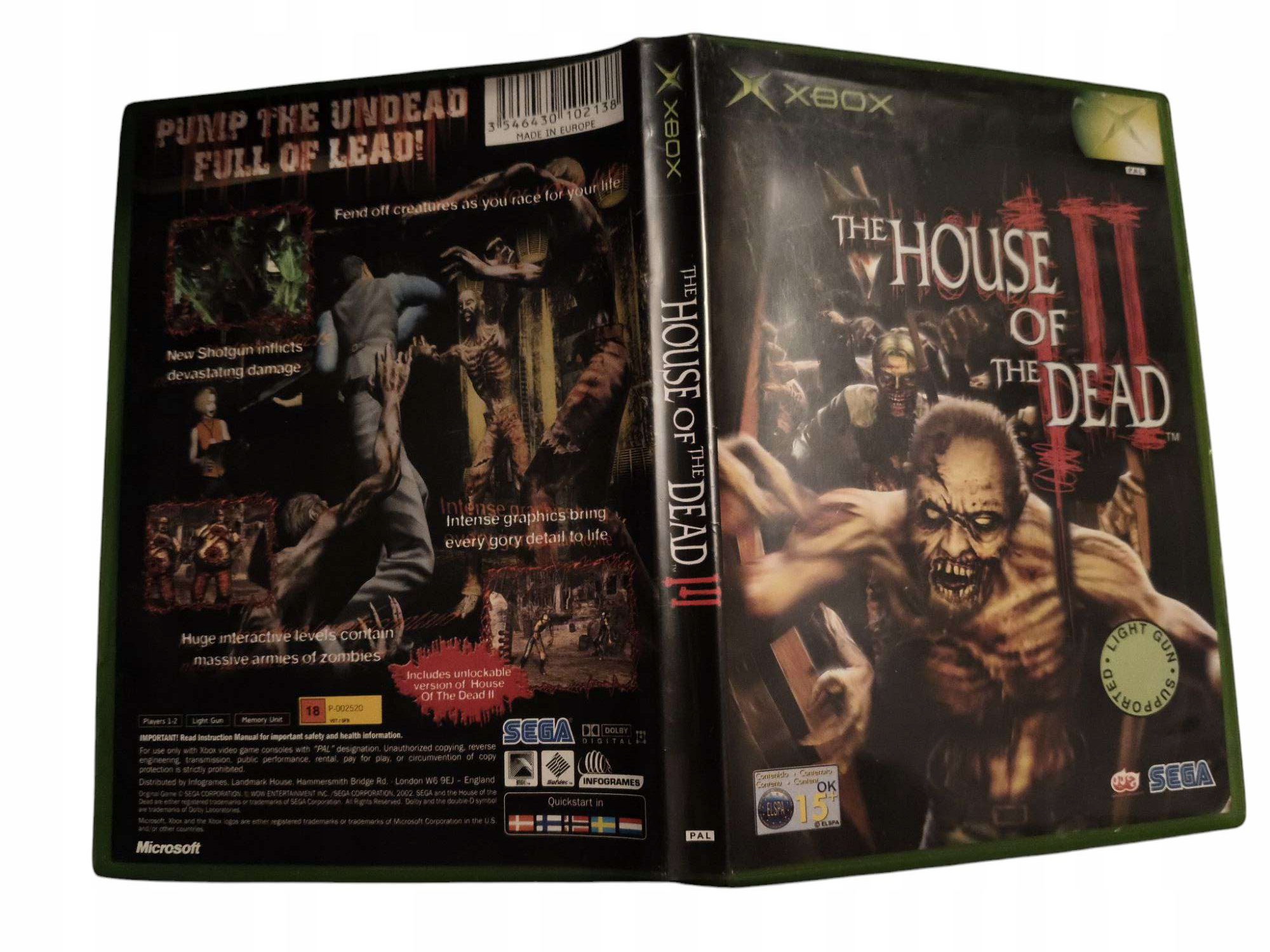 XBOX CLASSIC THE HOUSE OF THE DEAD III / AKCJA
