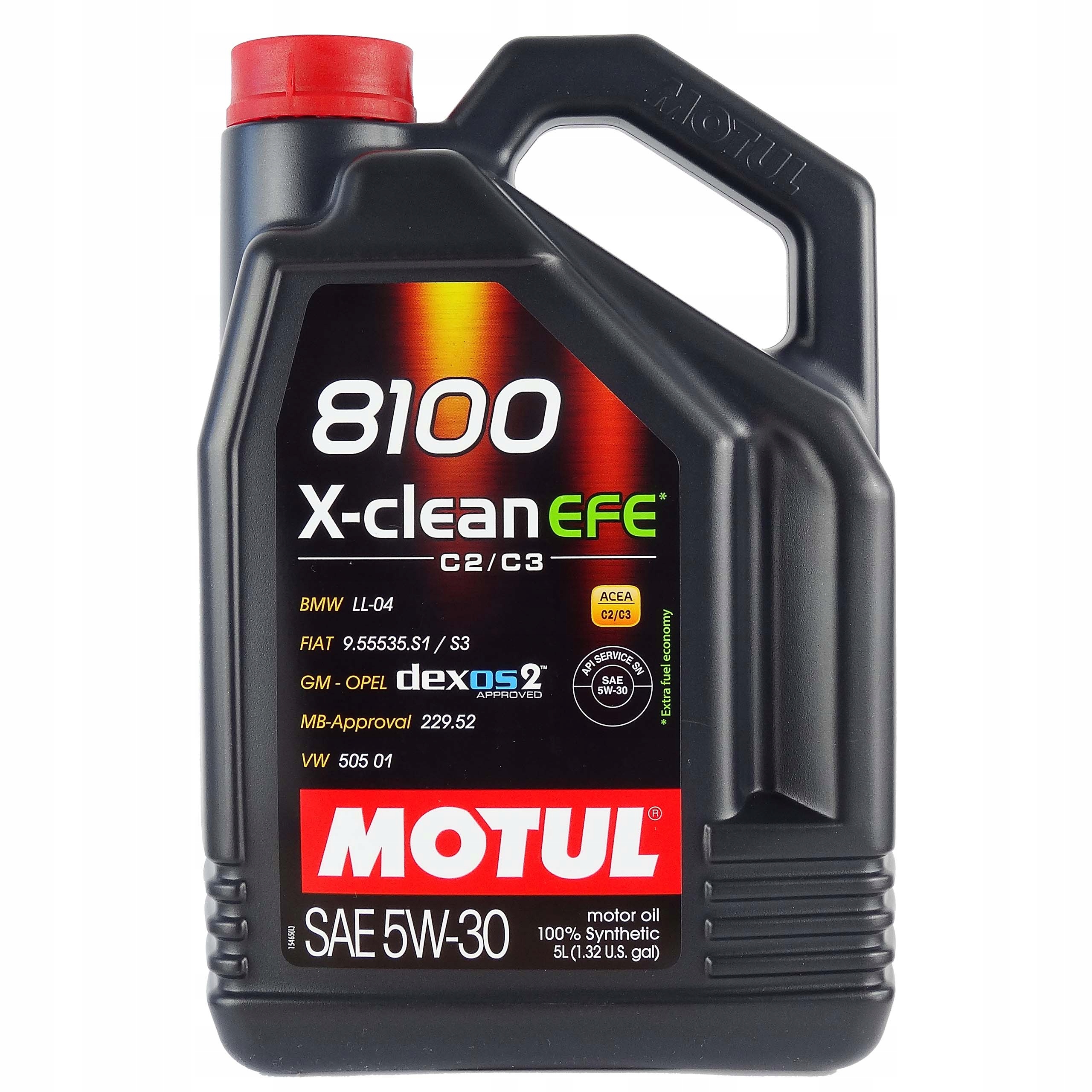 

Motul 8100 X-Clean Efe 5W30 C2/C3 505.01 Dexos2 5L