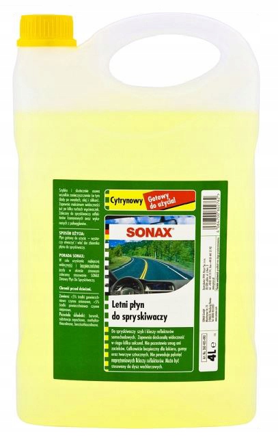 

Sonax Xtreme Letni Płyn Do Spryskiwaczy Cytryna 4L