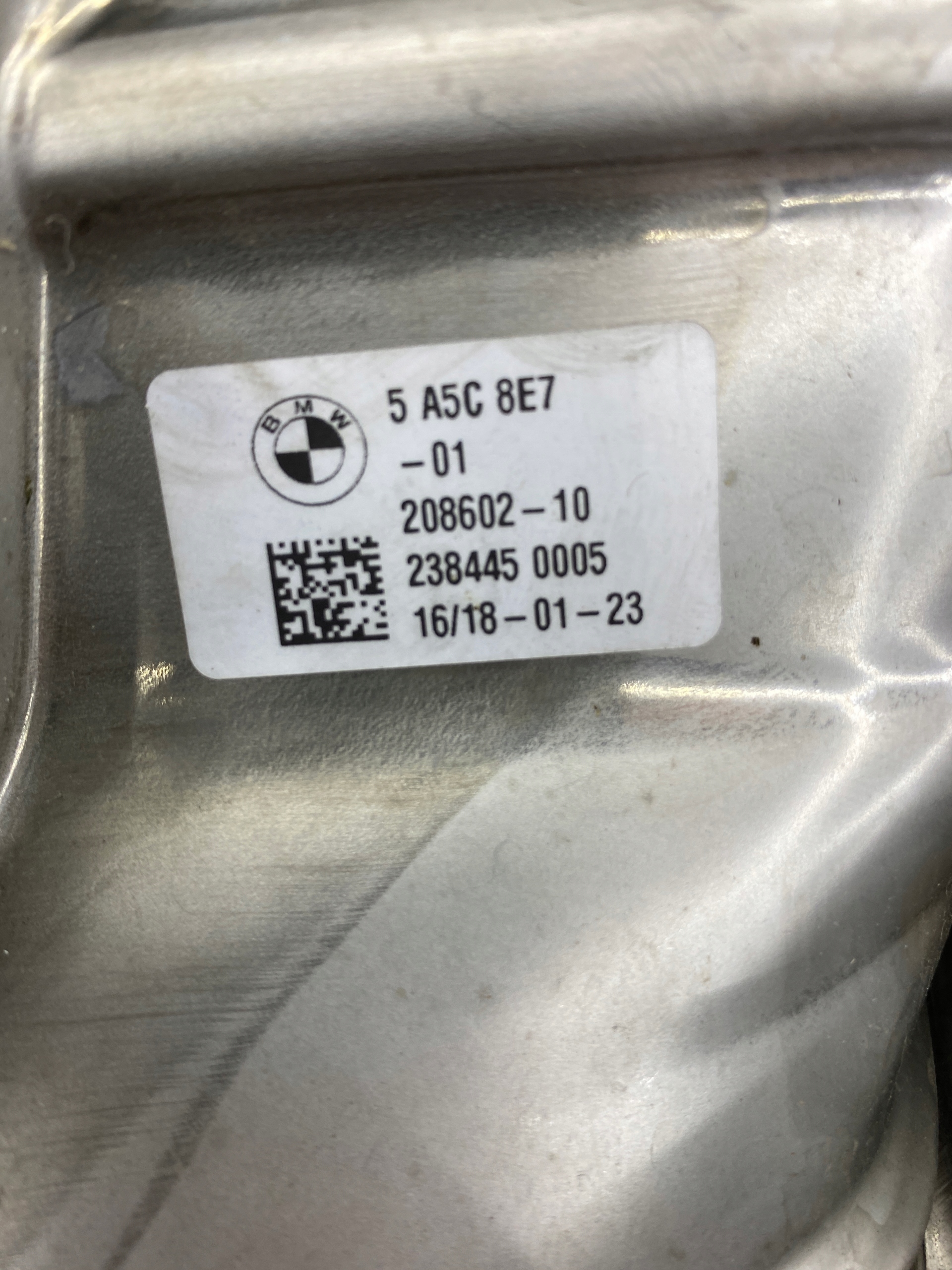 BMW X5 G05 X6 G06 sinistra TERMINALE dello scarico 5A5C8E7