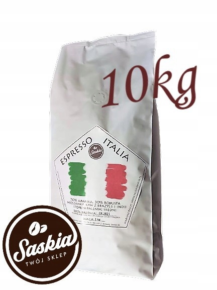 Levně Káva pro espresso kávovar Italia 10x1 kg kancelářská