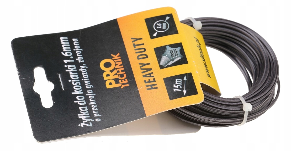 

Żyłka Tnąca Do Kosy Podkaszarki 1.6MM/15M Gwiazdka
