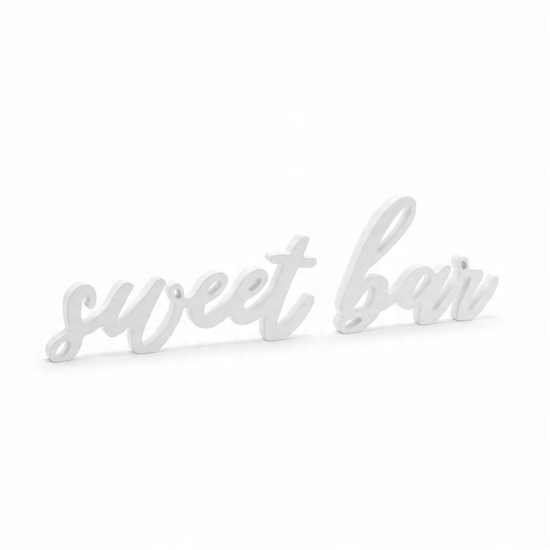 

Napis drewniany do słodkiego stołu Sweet Bar
