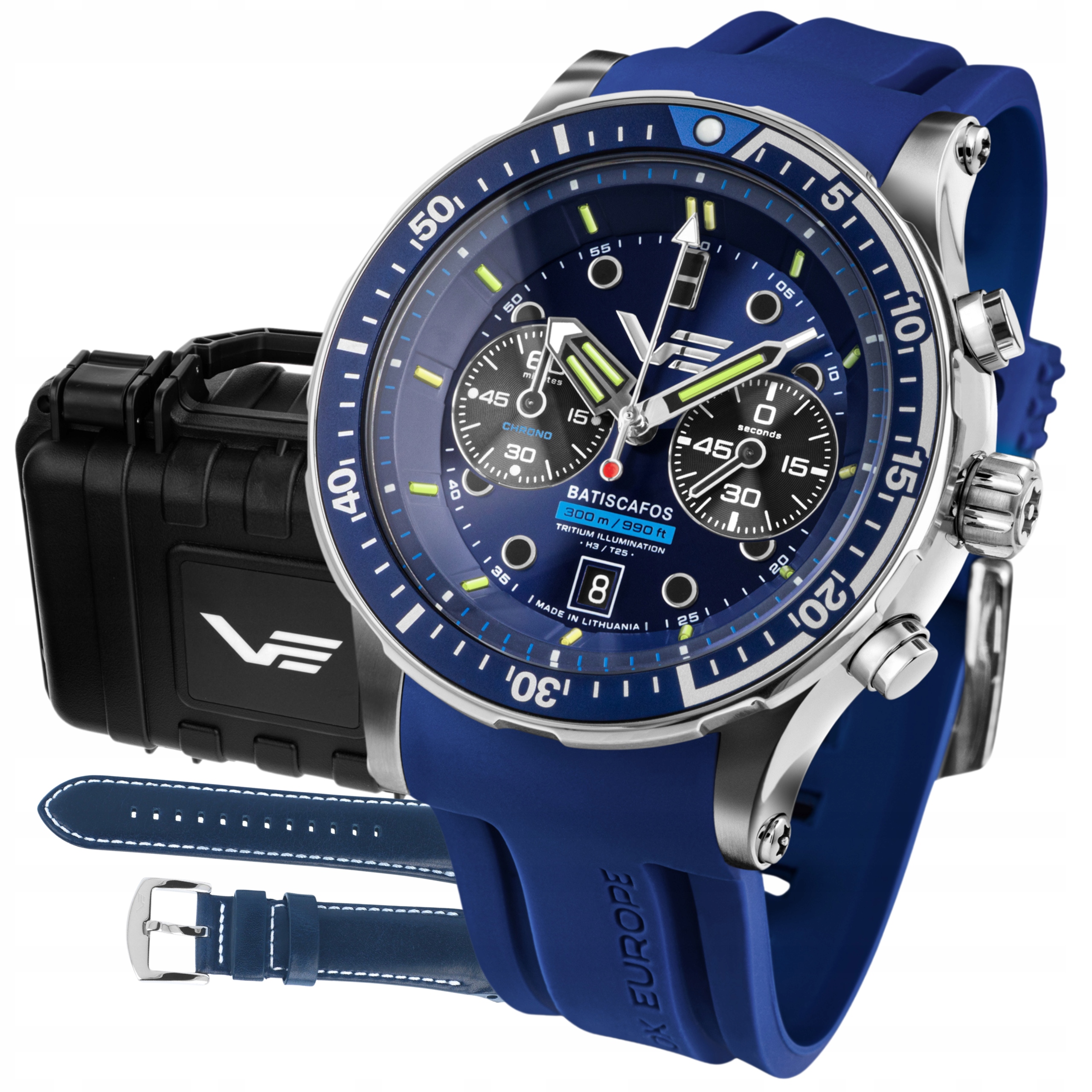 Nové originální hodinky Vostok Europe 6S21-511A772 Batiscafos řemínek, krabička