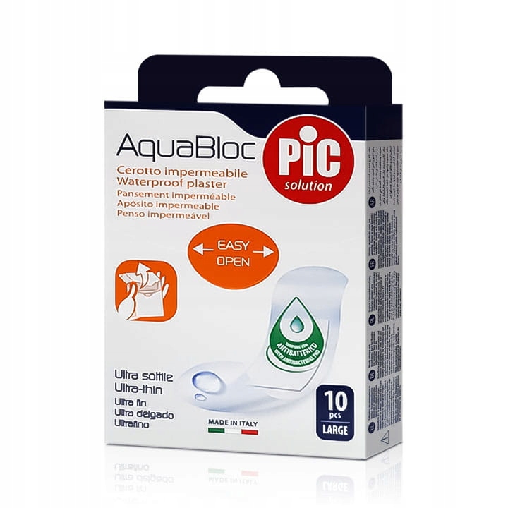 

Plastry Aquabloc Pic Solution 25x72 mm 10 szt.