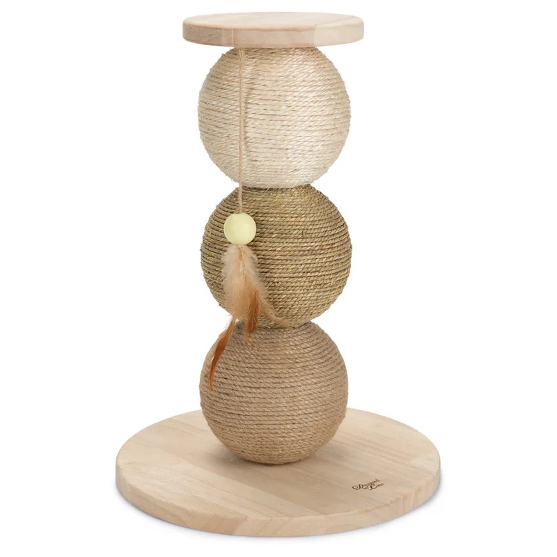 Levně Designed by Lotte Malý škrabák pro kočky Elio 34x34x47,5 cm