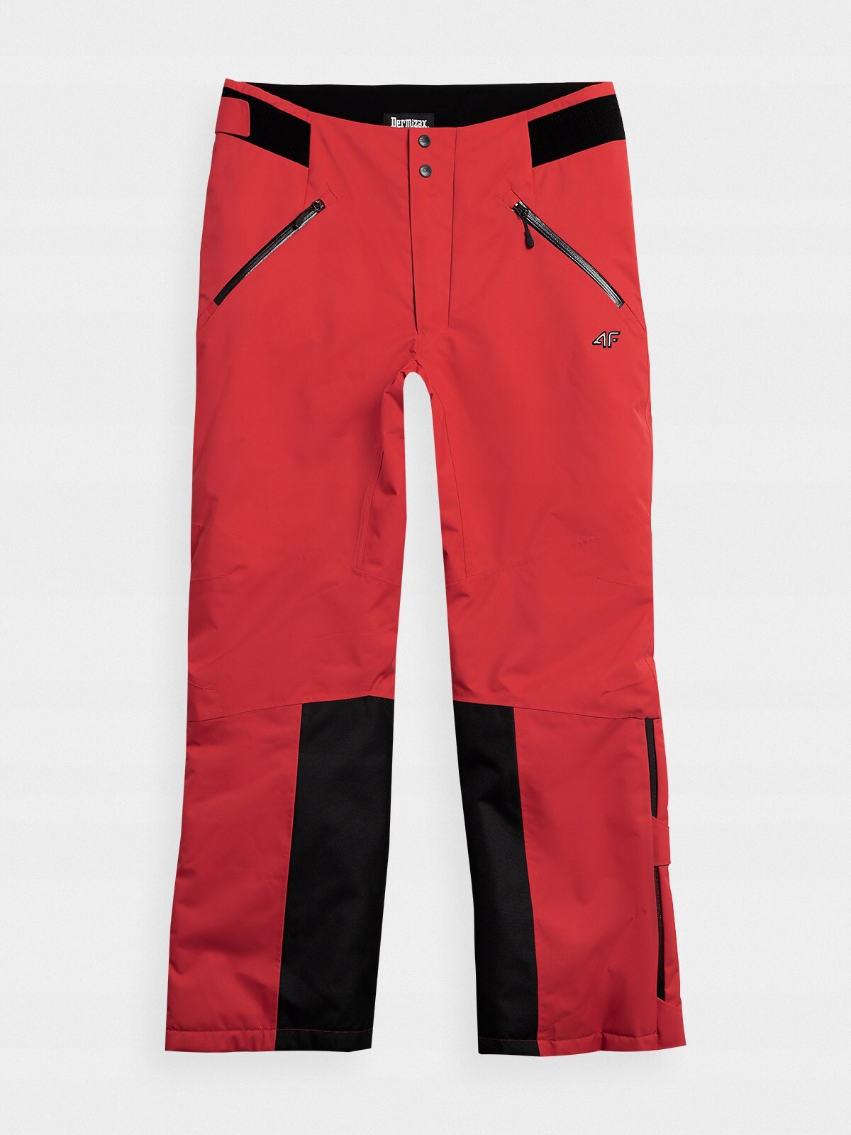 4F Męskie Spodnie Narciarskie Dermizax 20000 Czerwone H4Z22-SPMN006 R. 3XL