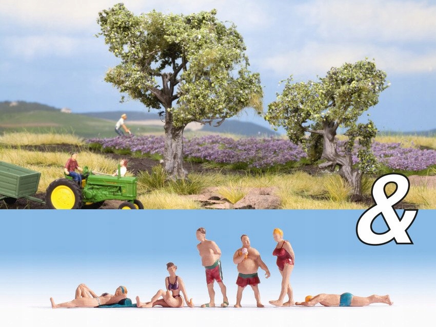 Noch 94001 "Koupající se a olivovníky