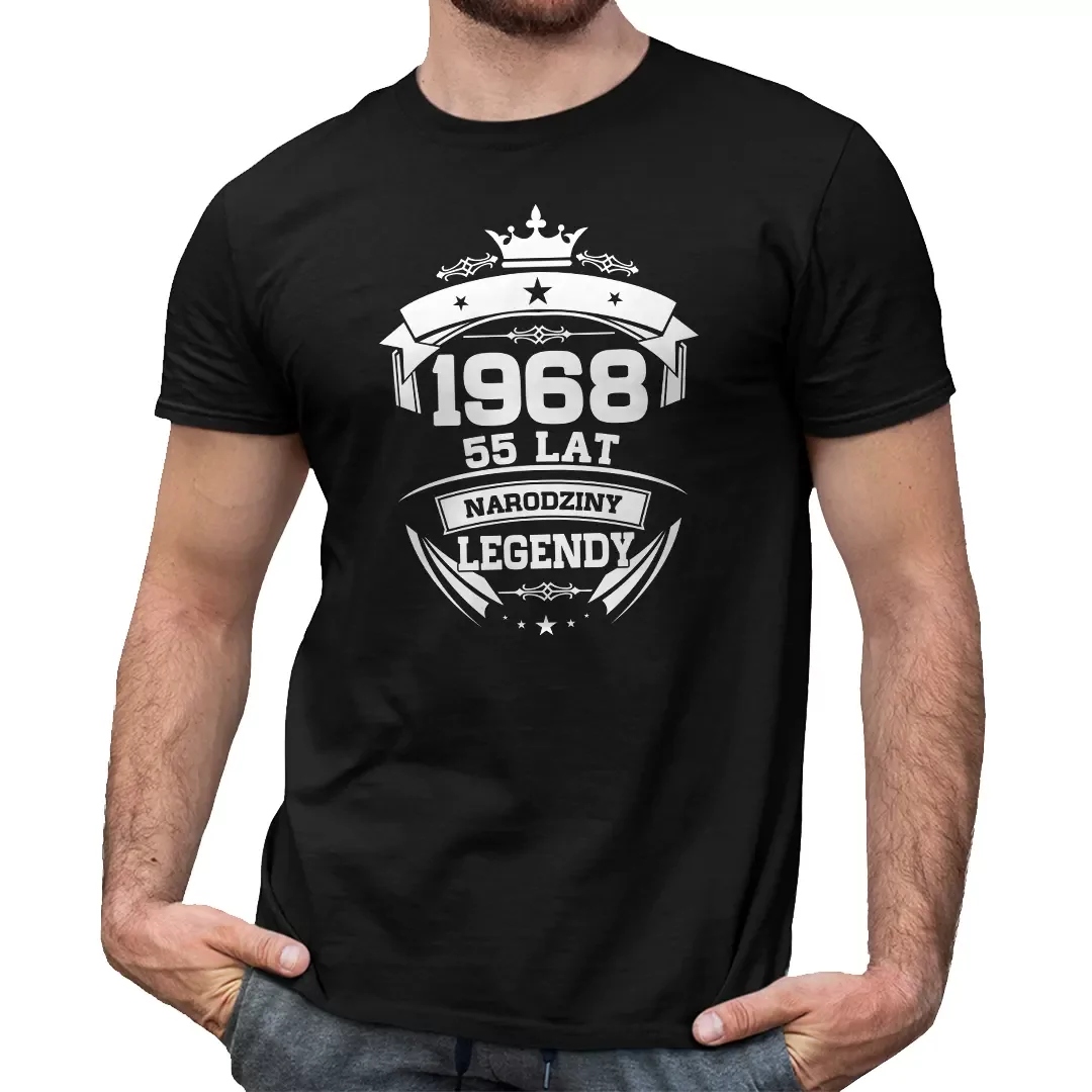 

Koszulka Na 55te Urodziny 1968 Narodziny legendy