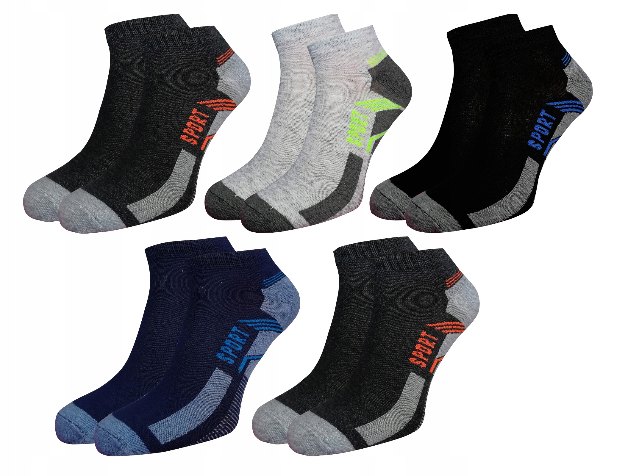 

6x Skarpetki Stopki męskie Skarpety 39-42 bawełna