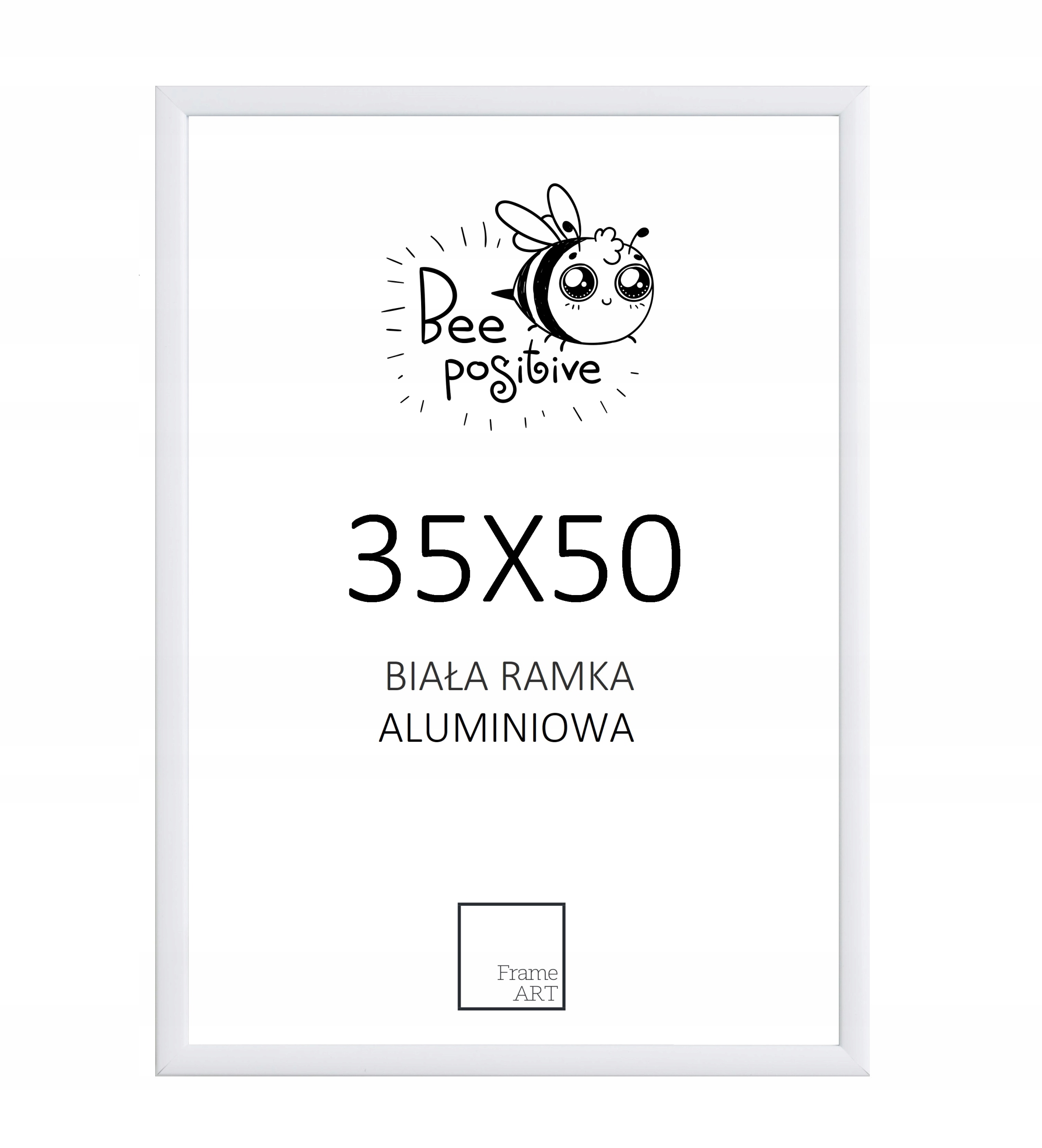 

Biała Rama Aluminiowa 35X50 Puzzle Plakat 50X35