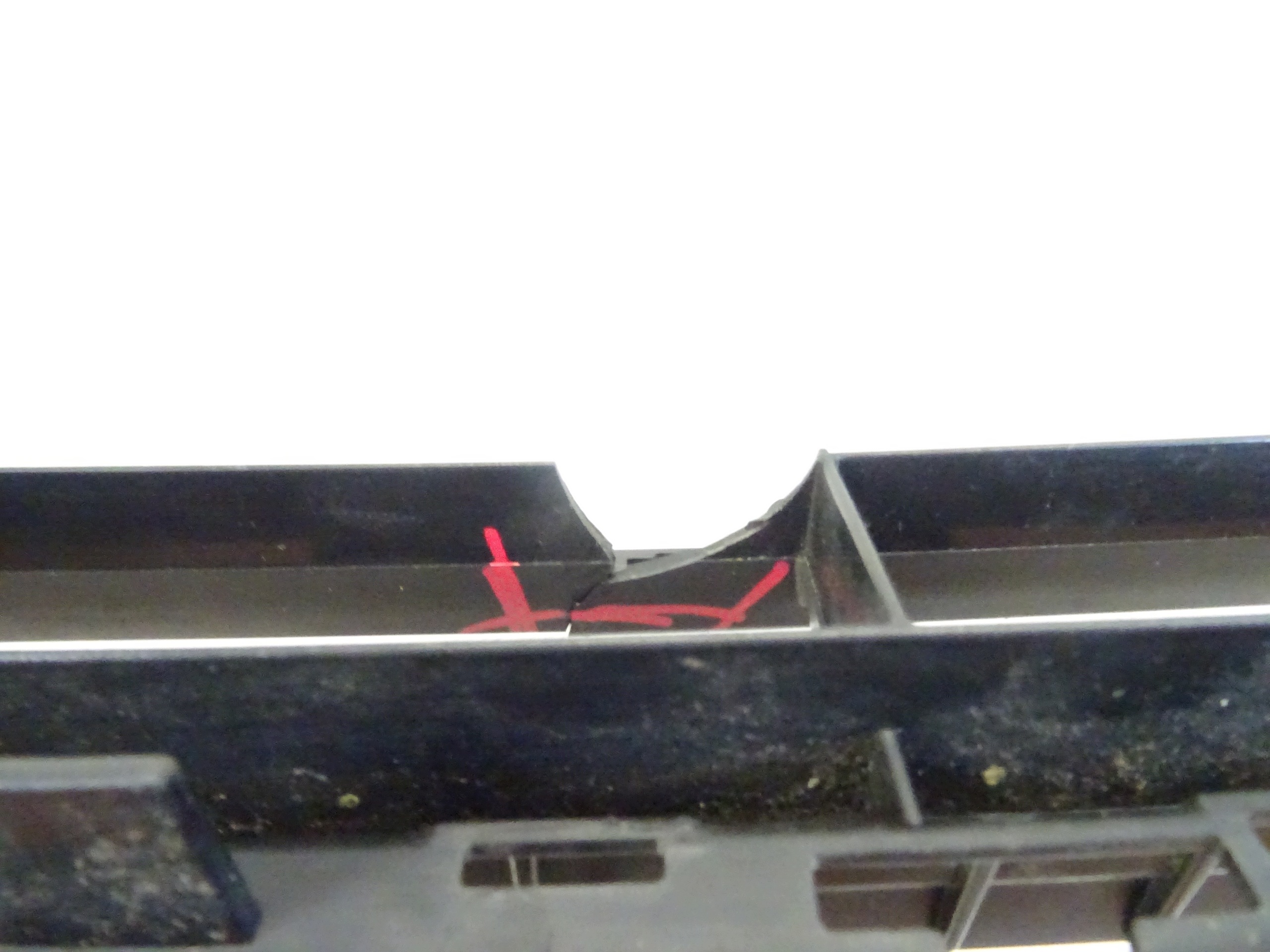 grid of a bumper front AUDI A6 C7 LIFT S-LINE 4G0807683C