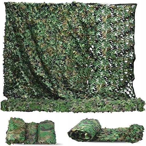 

Siatka Maskująca Wojskowa Ogrodowa 1.5x10 Kamuflaż