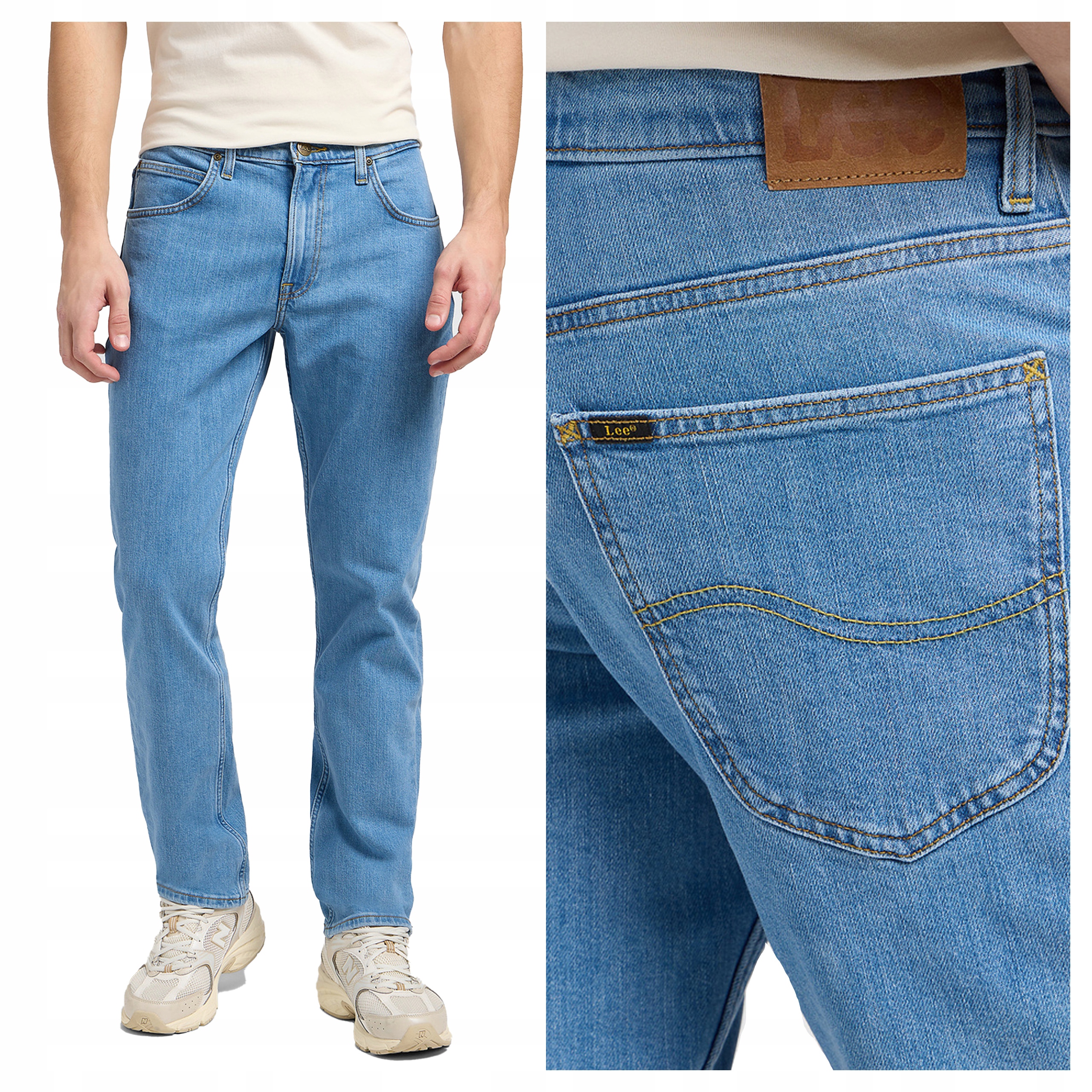Lee Brooklyn W32 L34 Pánské džínové kalhoty džíny Proste