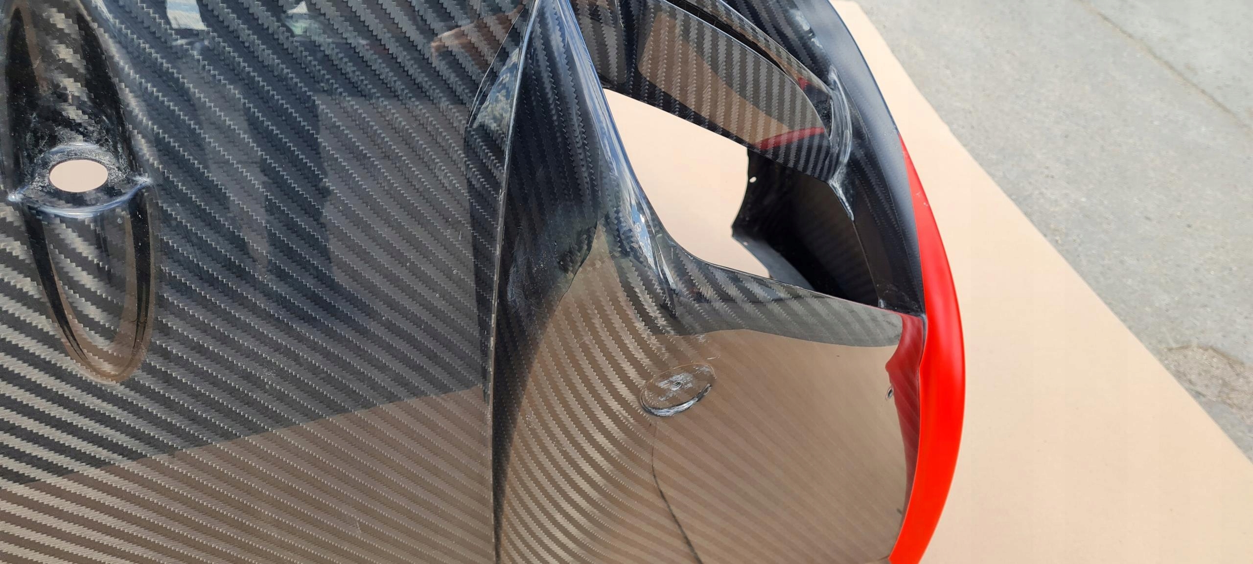 Pagani Huayra coupe nárazník carbon předek