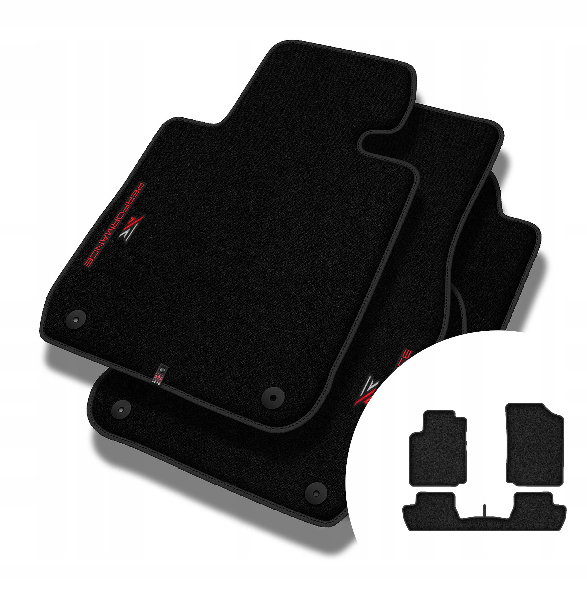 Velúrové koberčeky Performance Premium pre Citroen C2 2003-2009